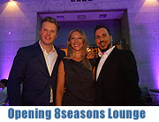 VIP-Eröffnung der "8seasons Lounge" am 24.07.2014 in München: Maxi Arland, Lola Paltinger, Peyman Amin und Co. gaben den Startschuss für das neue "8seasons"!  (gFoto. Martin Schmitz)